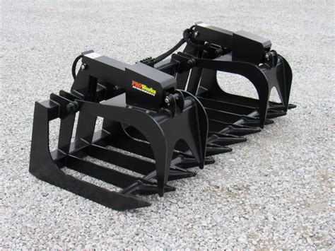 grapple skid steer bucket|heavy duty skid steer grapple.